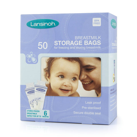Lansinoh Breastmilk Storage Bags (50 Pieces)