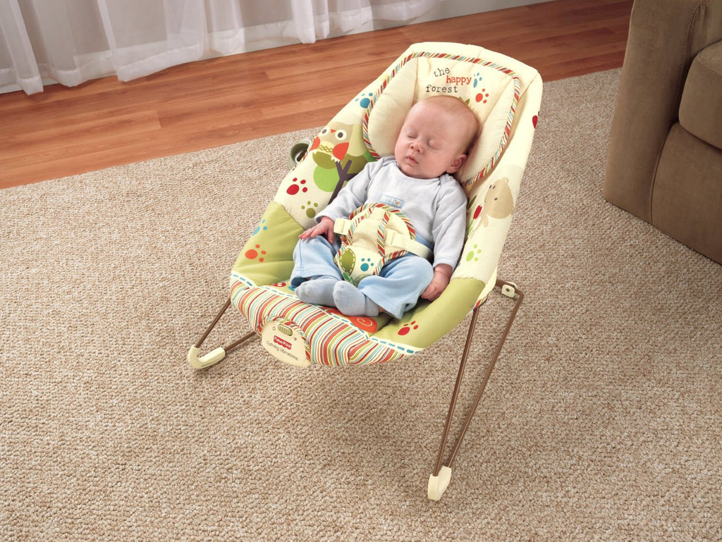 Fisher price happy forest bouncer hotsell